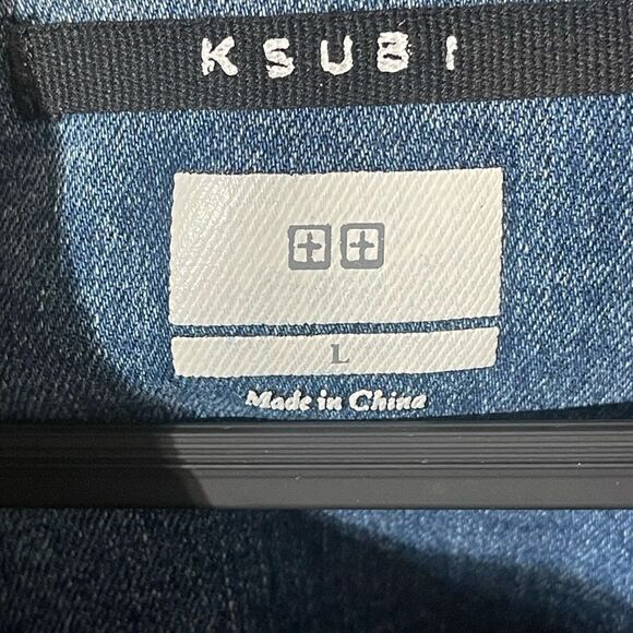 Ksubi Faded Blue Shirt Jacket - Picture 3 of 6